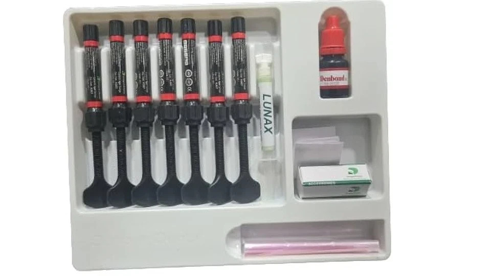 Dental NANOTECH ZIRCONIA Visible Light Cured 7 Composite Bonding Restorative Kit