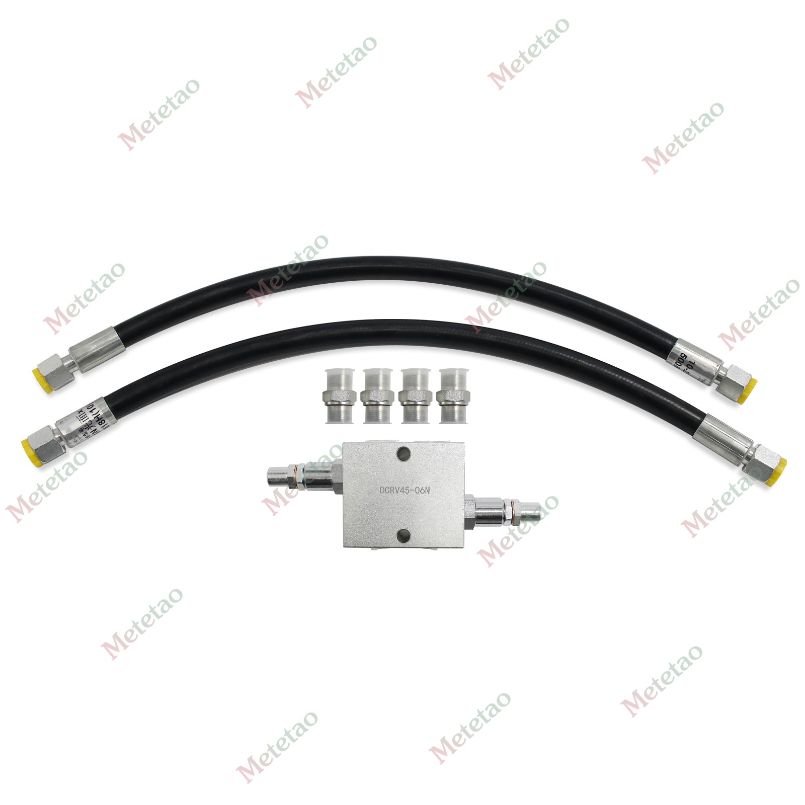 3/8” For Mini Excavator Cushion Valve Kit Swivel Motor Assembled Complete