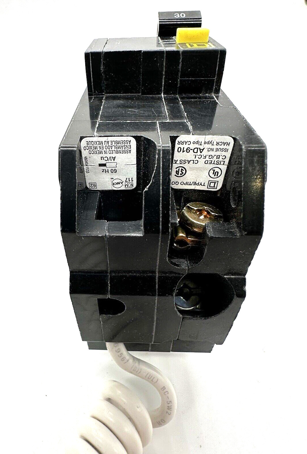 Square D QO230GFI 120/240V 30A Ground Fault Circuit Breaker