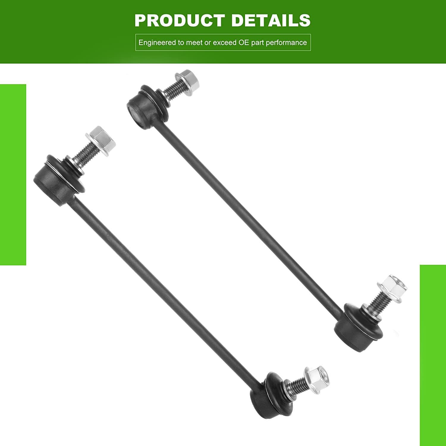 8pcs Suspension Kit Front Lower Control Arm Ball Joint Sway Bar Link 2002-2007