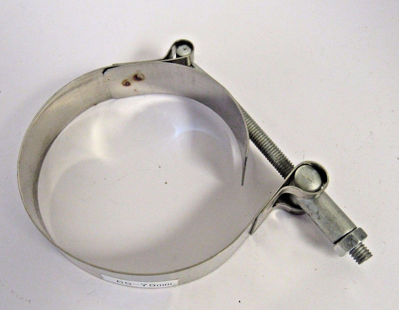 NEW (10) PACK 71-81 MM (2.79-3.19 IN) 304 STAINLESS STEEL T-BOLT HOSE CLAMP NIB