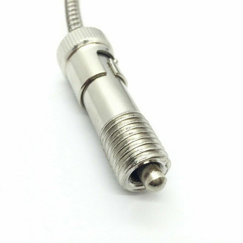 0~400℃ Compression Spring K Type PT100 Thermocouple Probe Wire Lead 1-5M 3-16ft