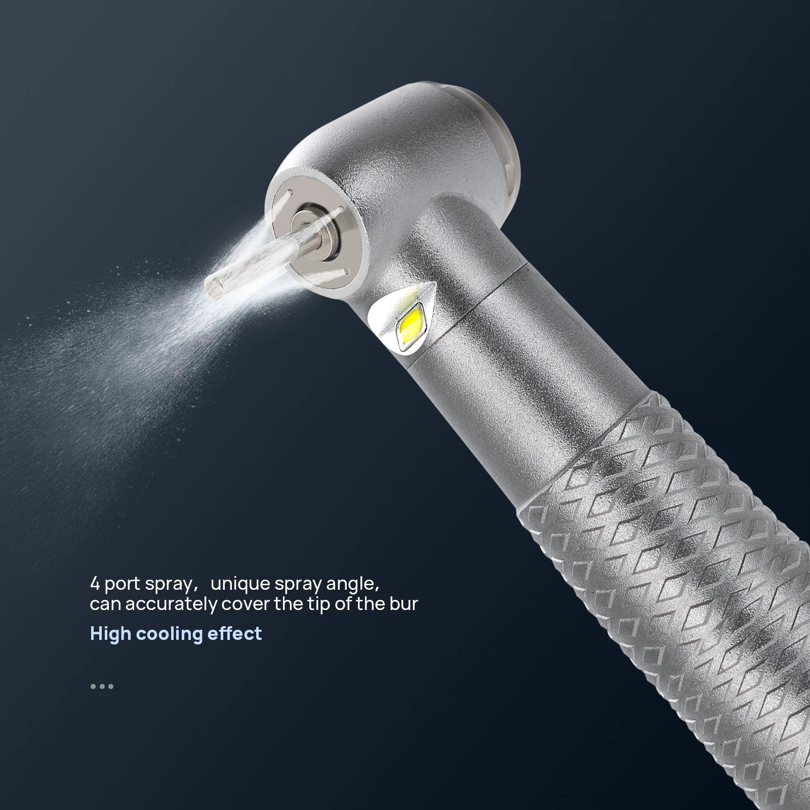 Dental LED handpiece integrate E-generator Handpiece 4H 4 water spray Electric