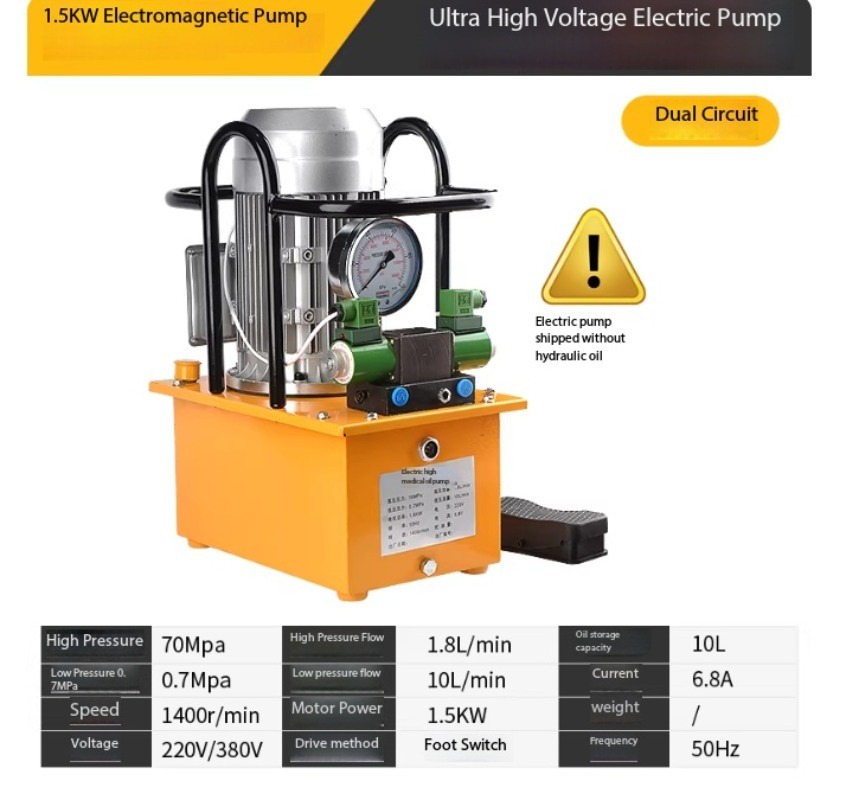 GYB-700A Solenoid Valve Pump Station Single/Dual Circuit Hydraulic Oil Pump