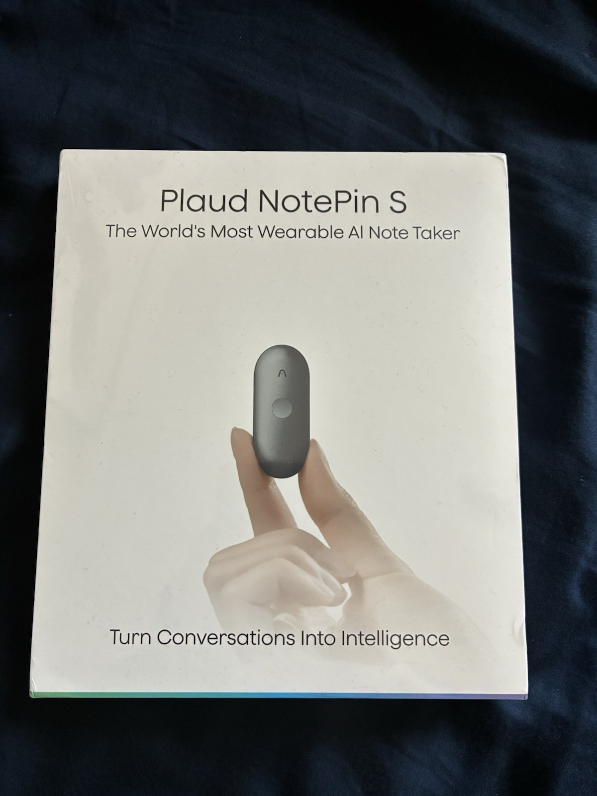Plaud NotePin S AI Note Taker Wearable Recorder Purple 64GB Open Box