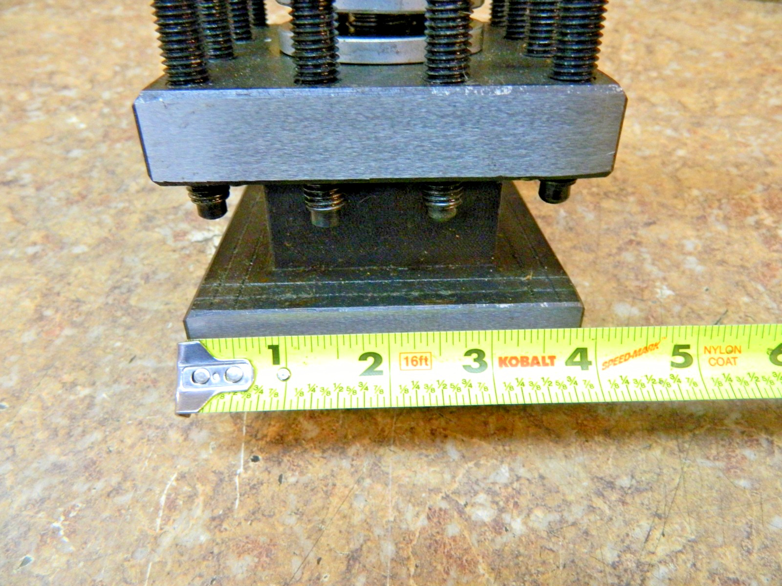 4 WAY TOOL POST 4″ Square 1-1/4″ Tool Shank Thread M16 X 2.00