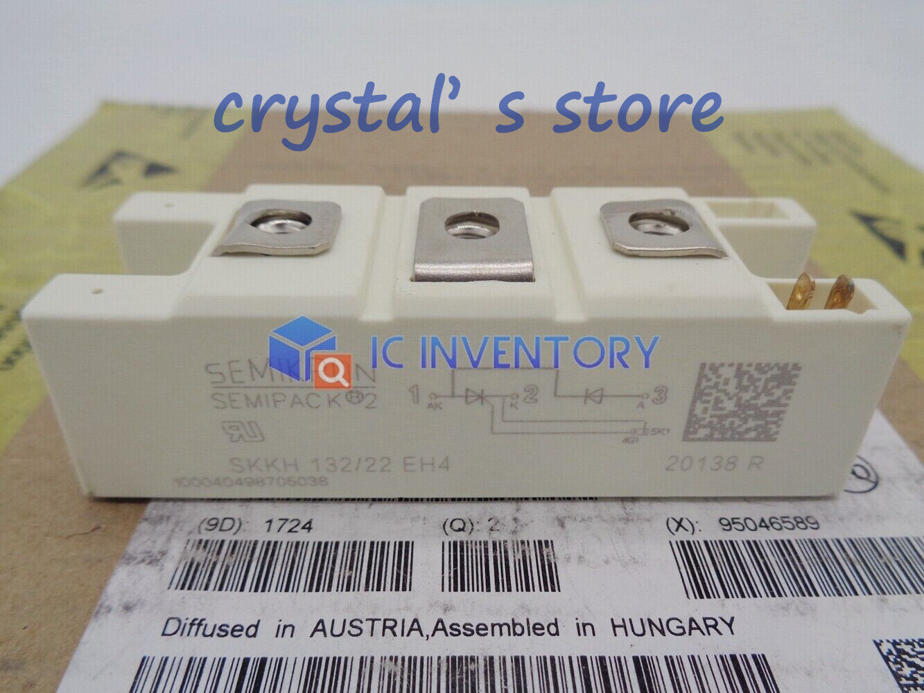 1PCS SKKH132/22EH4 SEMIKRON Module Supply New Quality Guarantee SKKH132-22EH4