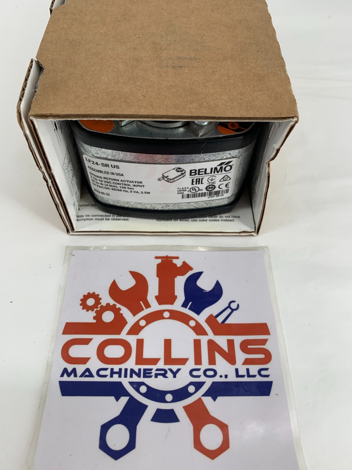 Belimo LF24-SR US Damper Actuator 35 in-lb Spring Return 24V Modulating