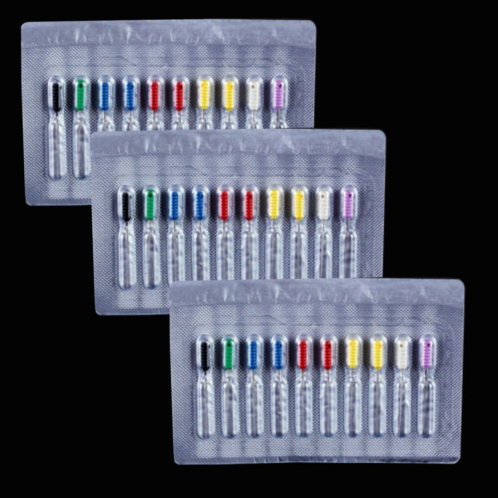 10Pc/Pack Dental Clinic High Quality Barbed Broaches Endodontic Steel Nerve 21mm