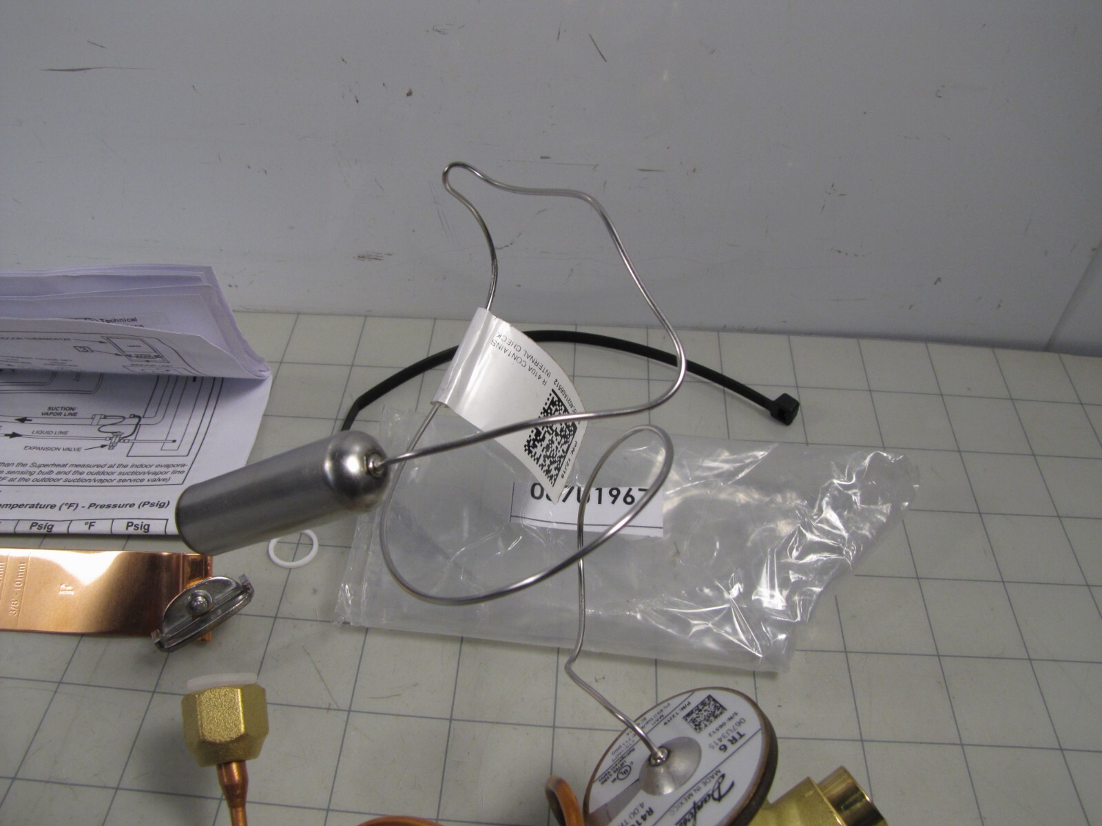 Danfoss 12J19 Thermal Expansion Valve TR6 067U315 *Read Description* NEW