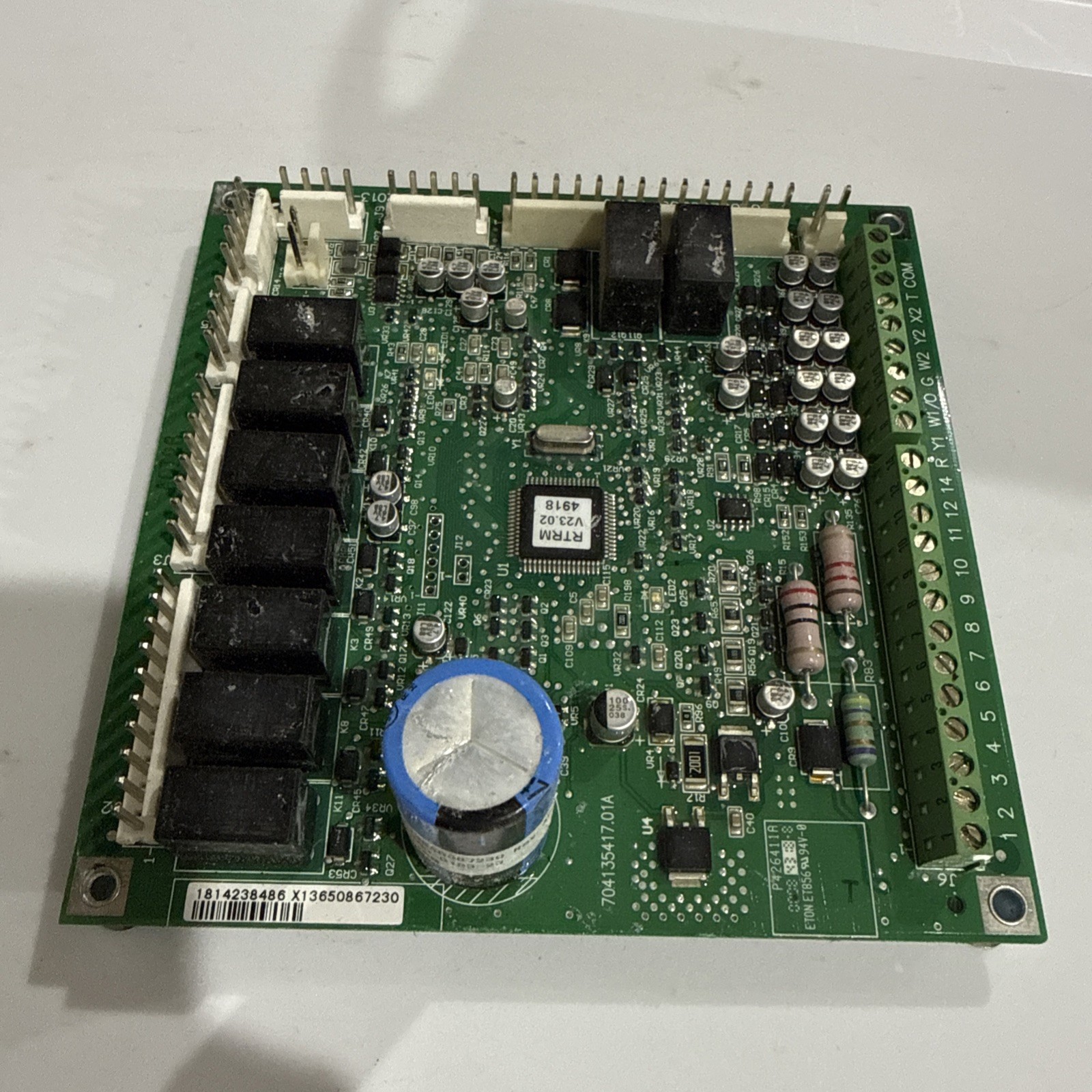 Trane Control Circuit Board 6400235203 Rev J
