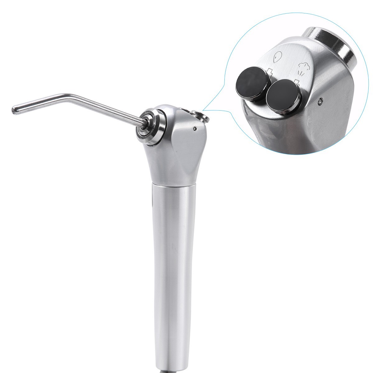 Portable Dental Turbine Unit with Weak Suction Work with Air Compressor 4Hole