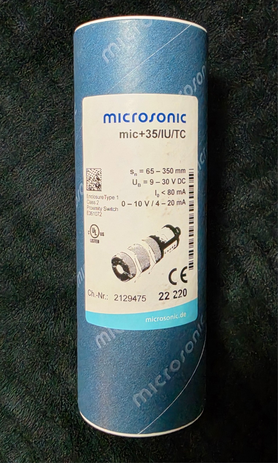 MICROSONIC MIC+35/IU/TC 1437950 9-30VDC NSMP