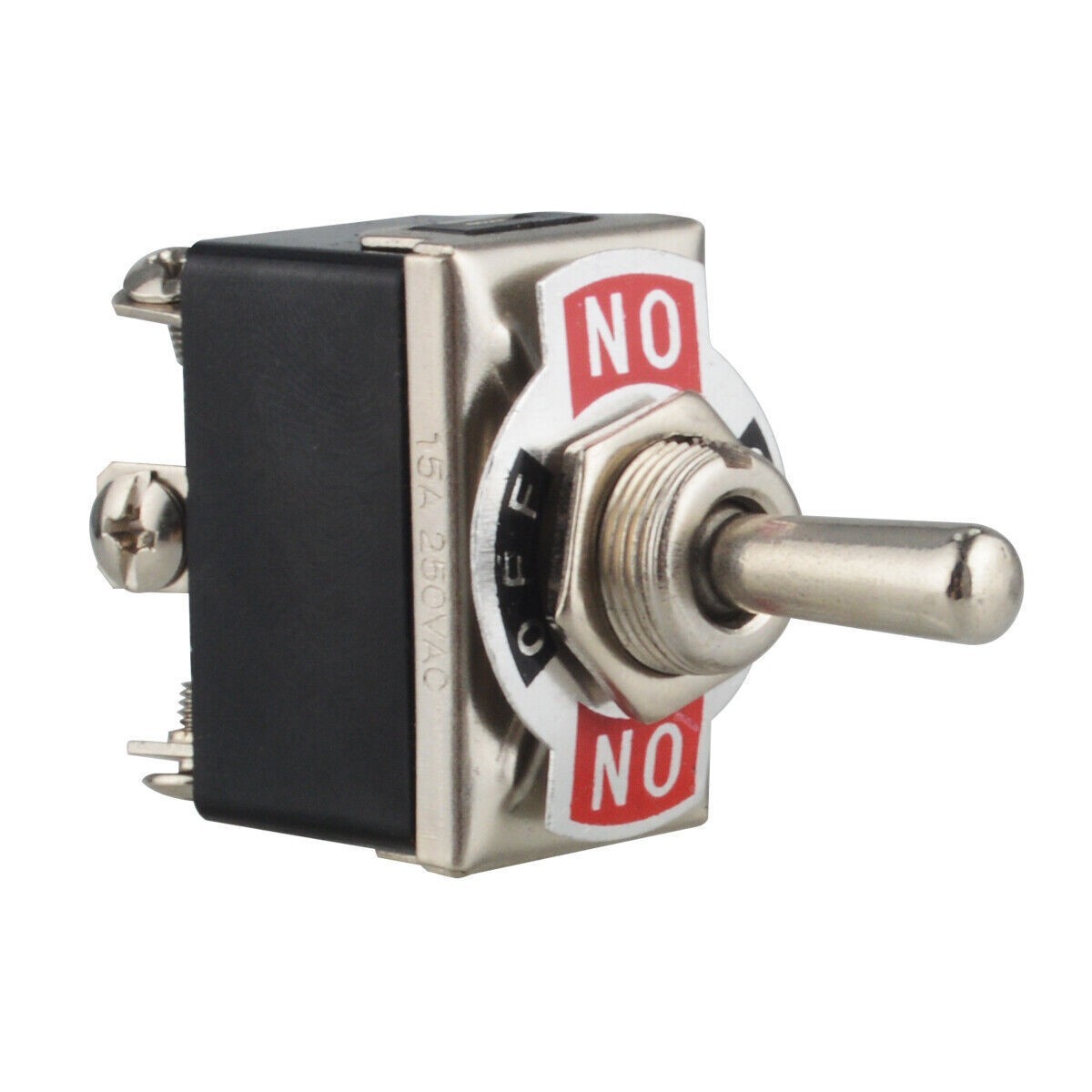 2pcs Heavy Duty 20A 250V Toggle Switch Control 2 Pole Double Throw 6 Term On/Off