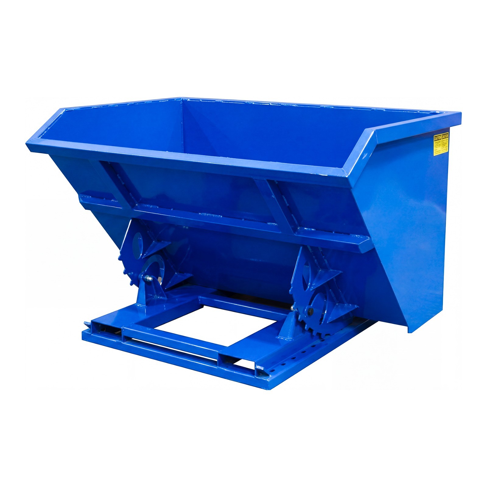 1.5 CY Self Dumping Trash Hopper Dumpster for Forklift/Skid Steer | 6000LB Load