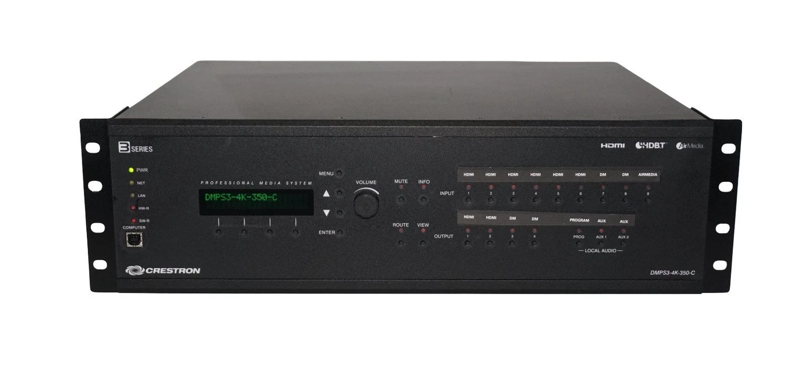Crestron 3 Series DMPS3-300-C DigitalMedia Presentation System TESTED AND WORKS!