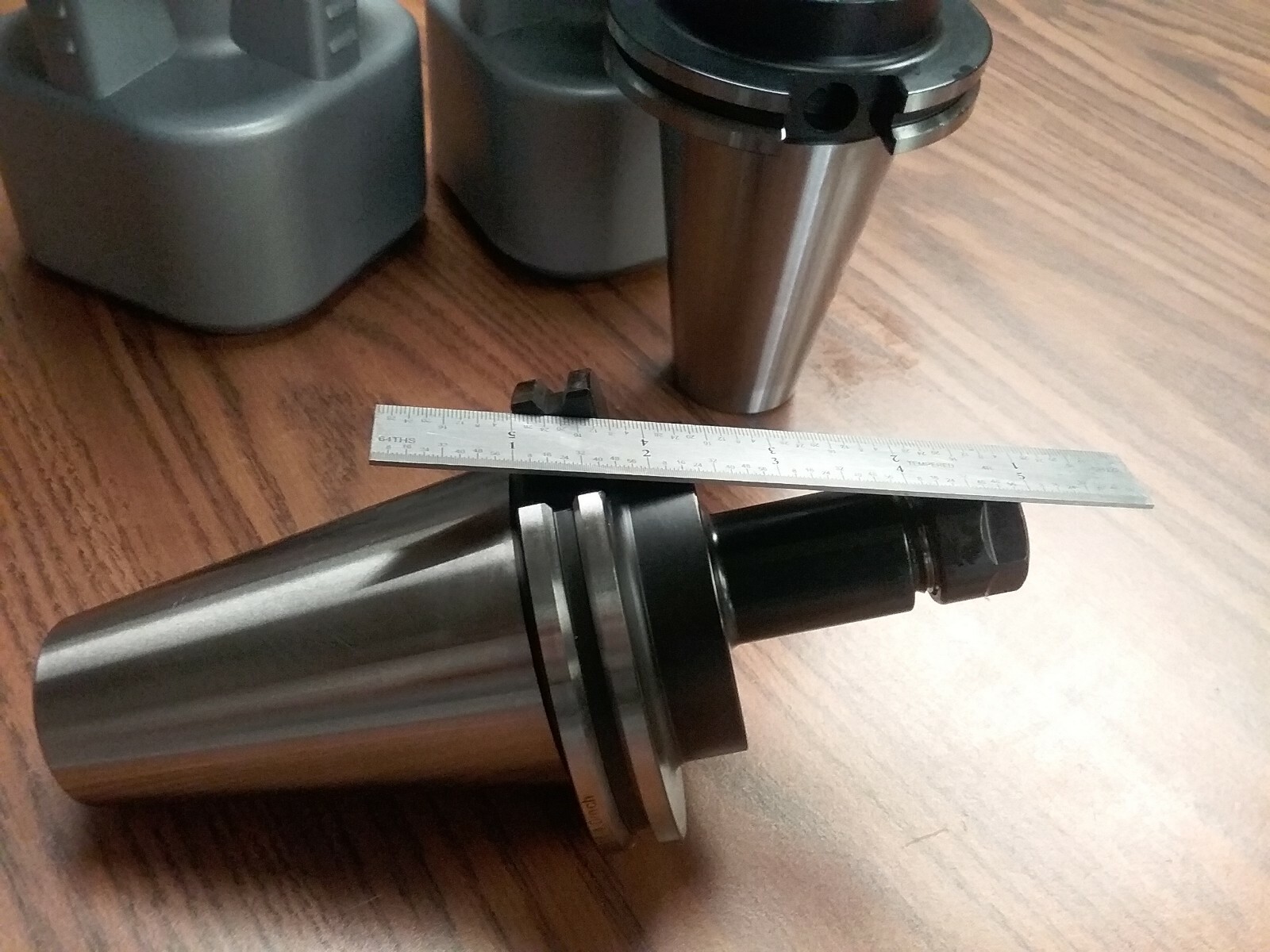 CAT50-ER16 COLLET CHUCK 4″ gage length-2 CHUCKS Tool Holder Set #CAT50-ER16-4