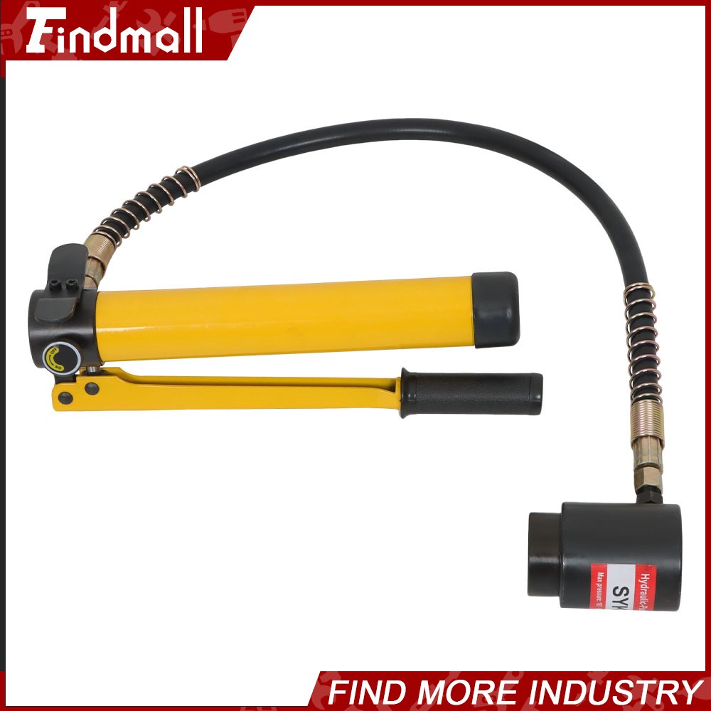 Findmall 10 Ton 1/2″ – 2″ Hydraulic Knockout Punch Driver Tool Kit With 6 Dies