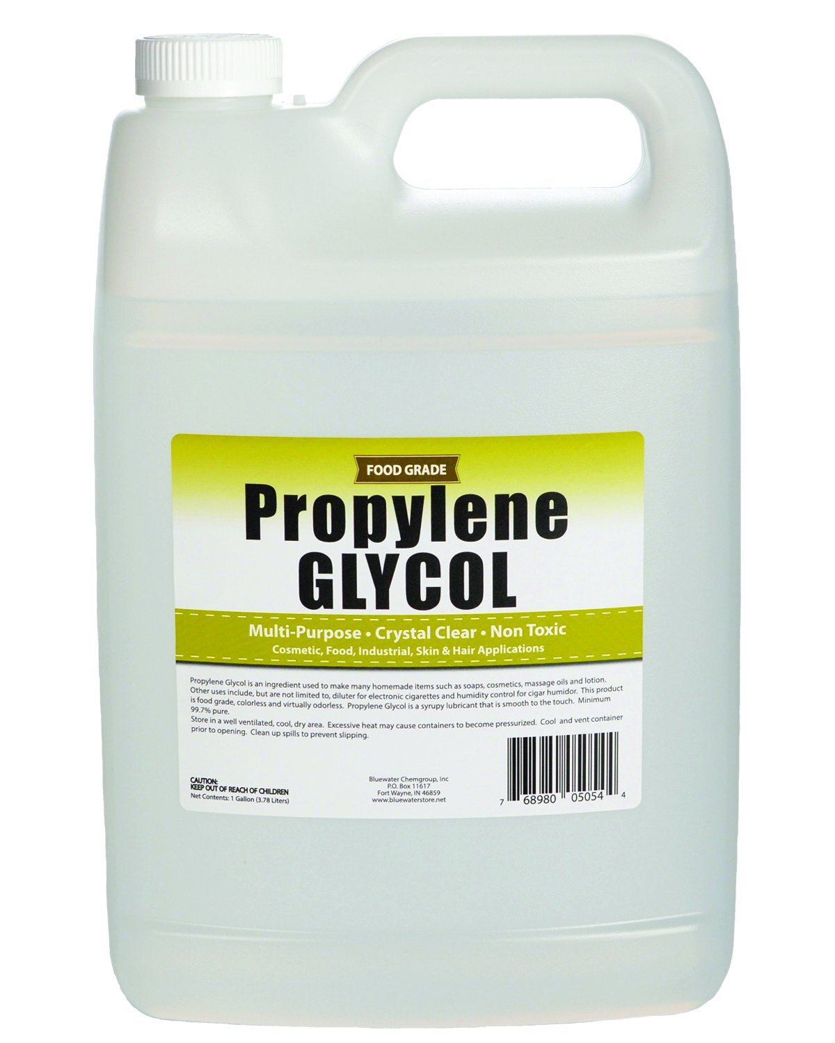 Propylene Glycol – 1 Gallon (128 Ounces) – USP Certified