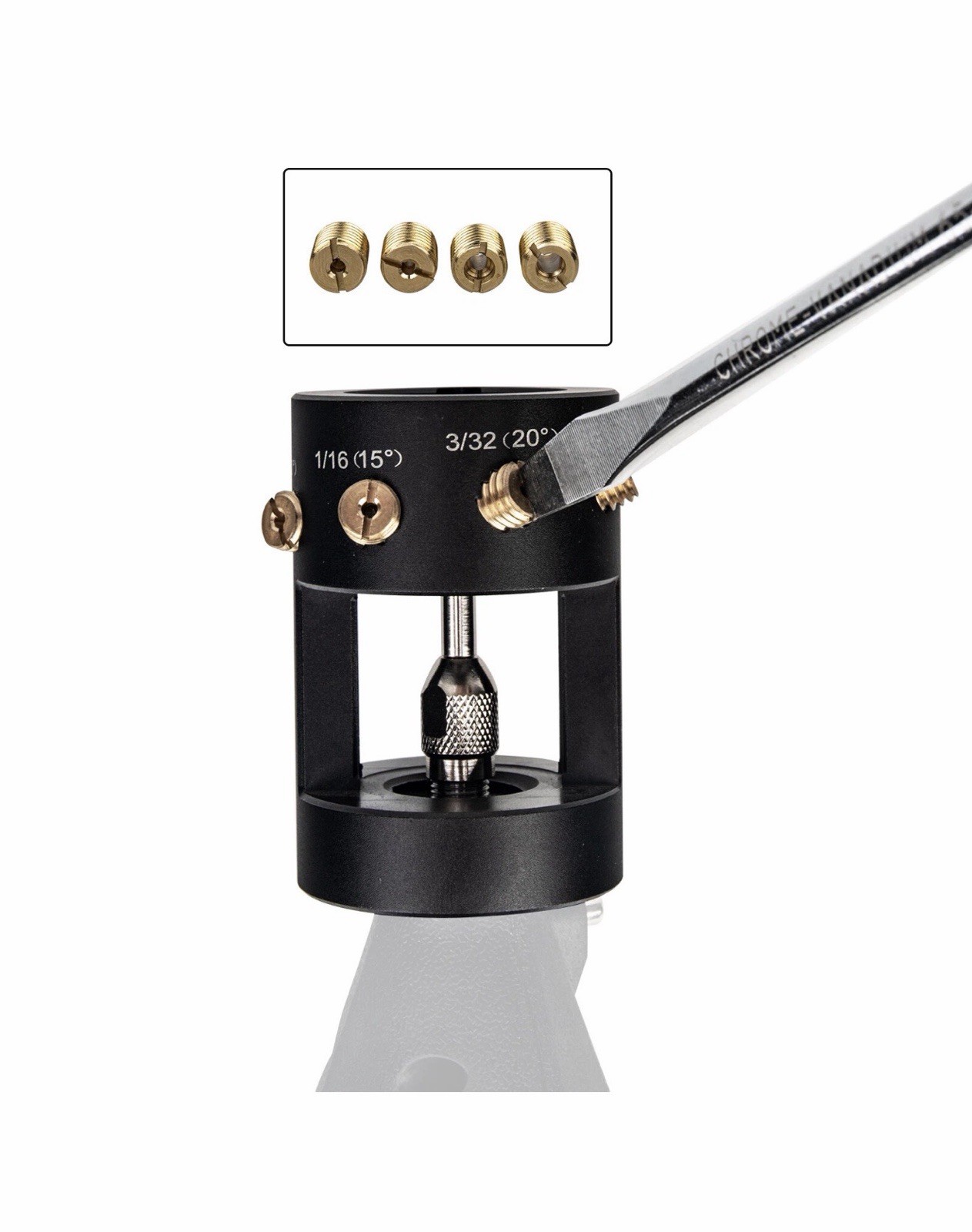 TIG Welding Tungsten Electrode Grinder Sharpener Multi-Angle & Offsets Cut-off