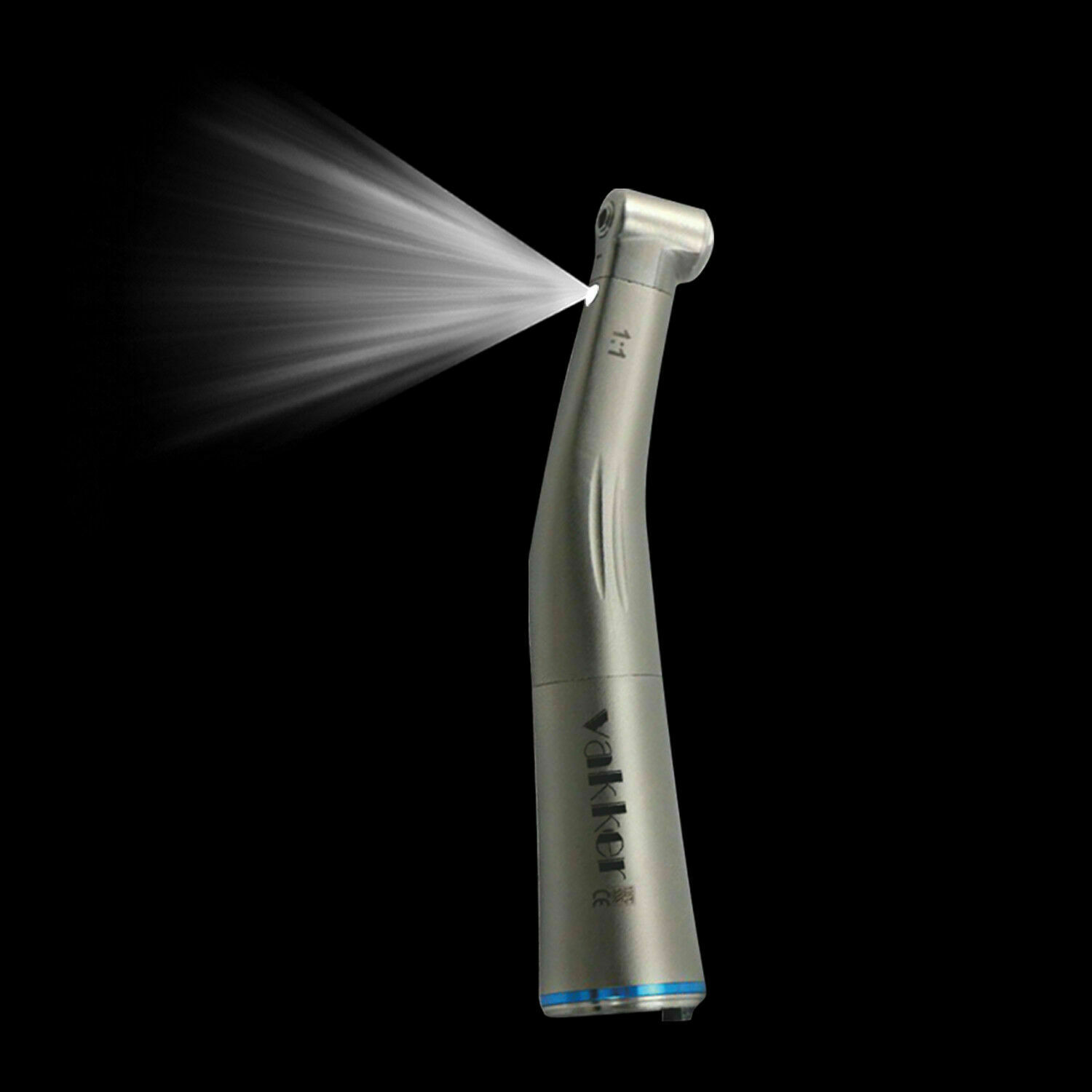 CICADA Dental 1:1 Fiber Optic Handpiece Low Speed Contra Angle 1 Year Warranty