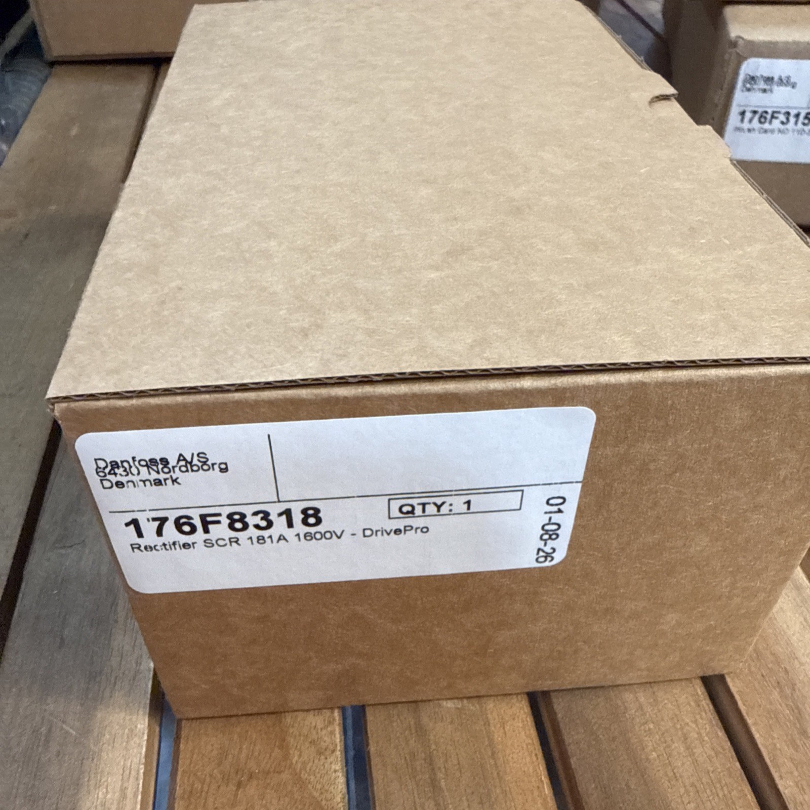 Danfoss 176F8318 Rectifier SCR 181A 1600V *NEW*