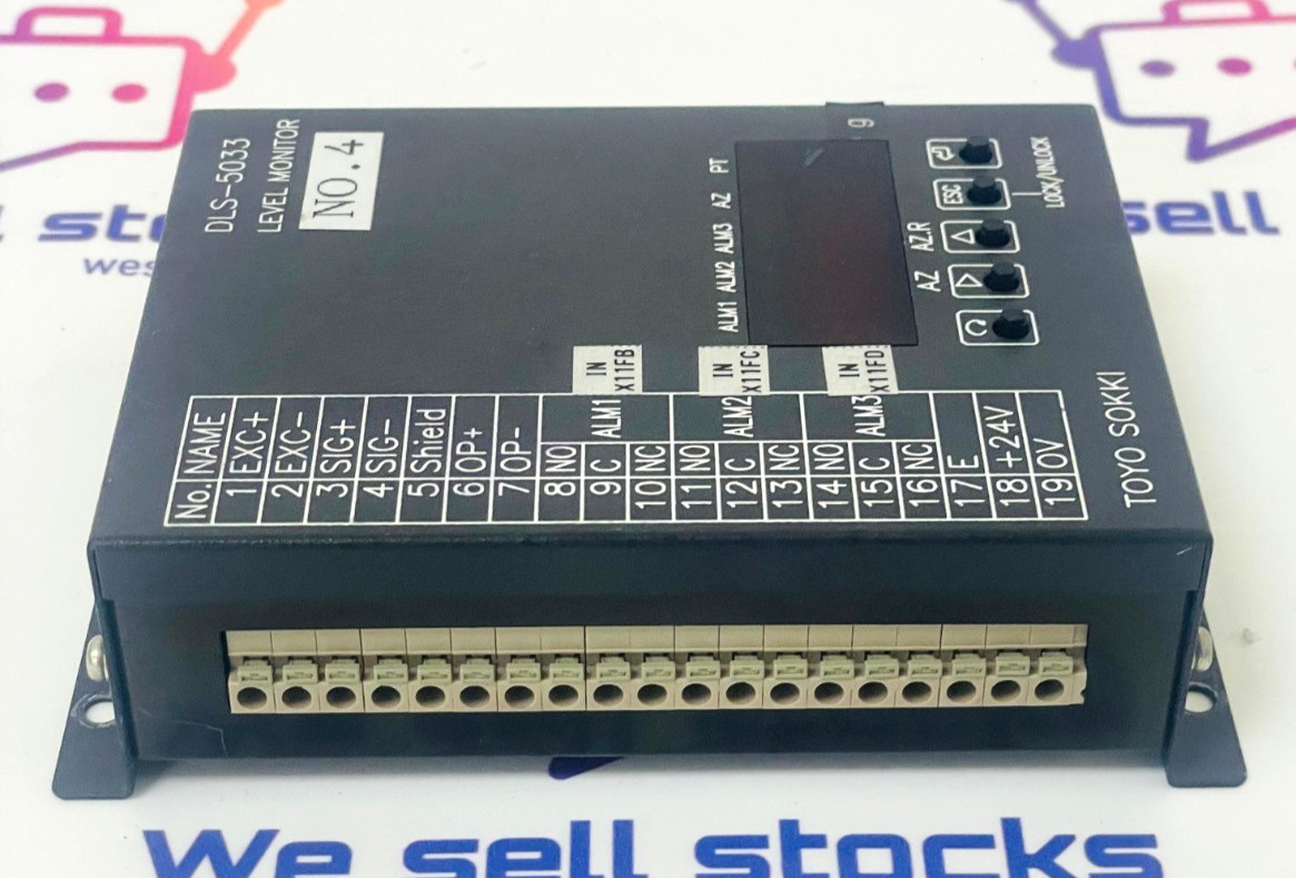 TOYO SOKKI DLS-5033 Level Monitor