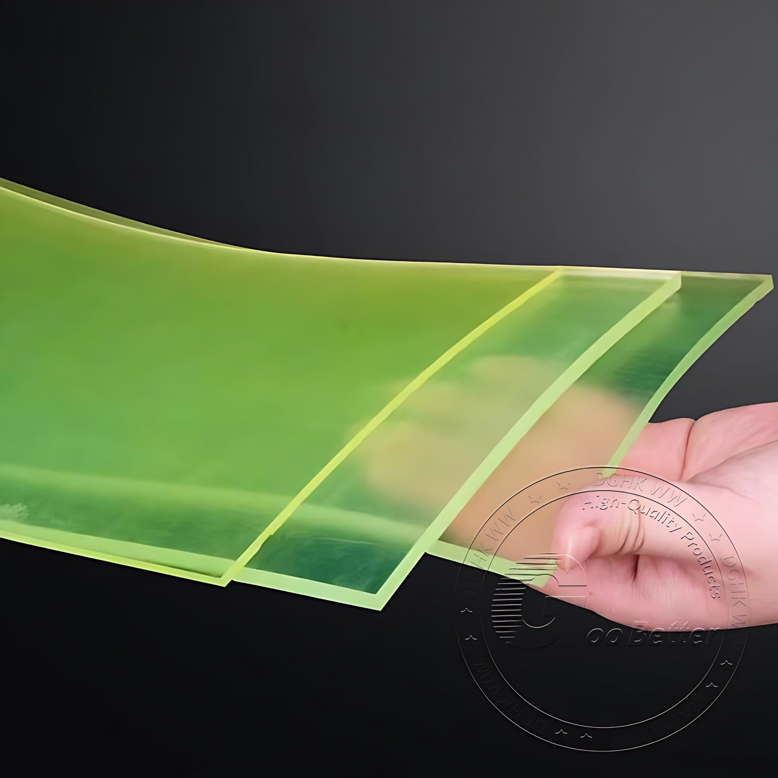 Polyurethane Sheet PU Rubber Board Elastic Damping Cushion Thickness 1mm-100mm