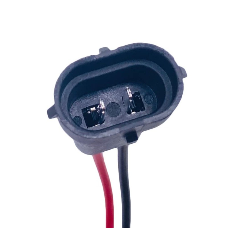 2PCS H8/H11/880/881 Pigtail Connector Adapter for LED Headlight & Fog Light