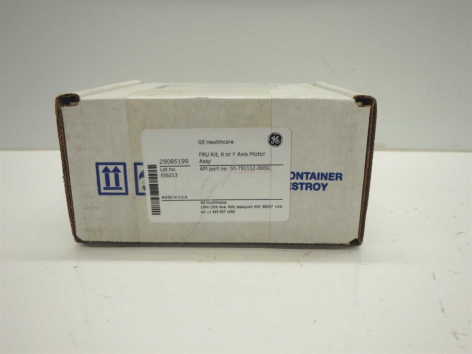Lin Engineering 4118S-04D-12RO X / Y Axis Motor Assembly w/ Damper – GE 29085199