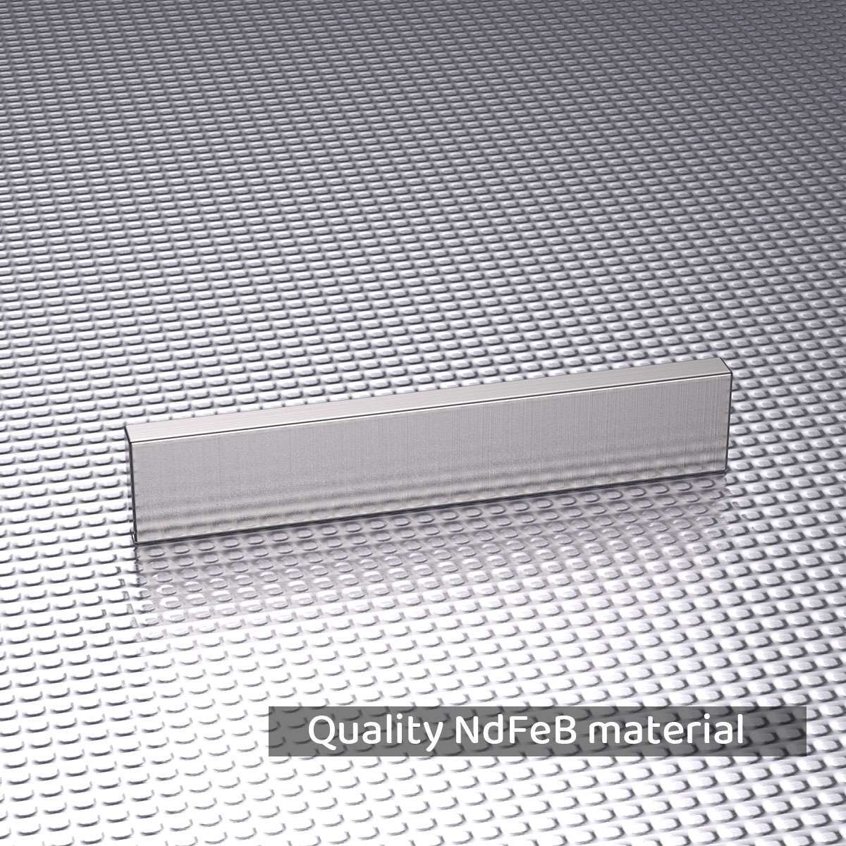 2PCS Block Magnets Super Strong N38 Neodymium Large Magnet 3.1″*0.6″*0.21″ US