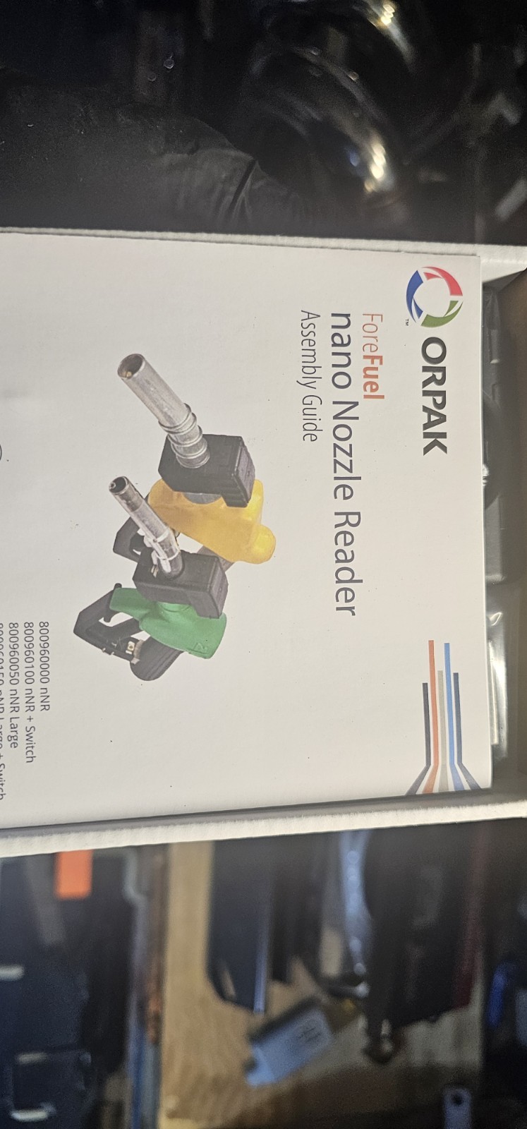 Orpak Systems Nano Nozzle Reader NNR Extra Large + Switch M09677B041 XL