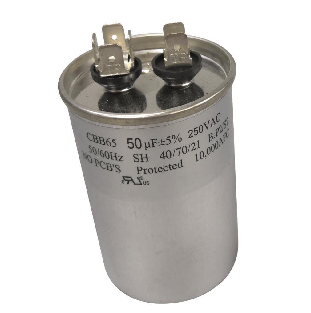CBB65 250VAC 50uF Run Capacitor 50MFD 50 uF MFD 250V AC SH B.P2/S2 50x76mm 40…