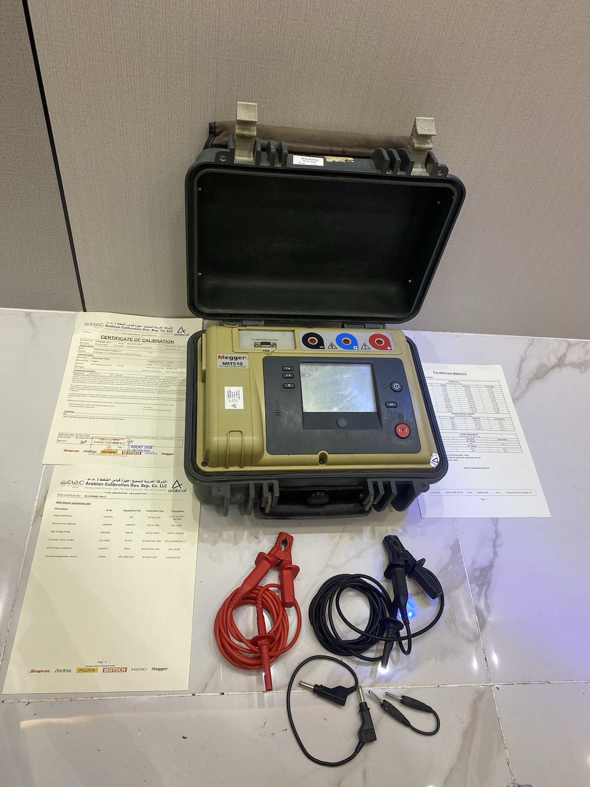 Megger MIT510 5KV Insulation Tester (Calibration 03-2026 To 03-2027)