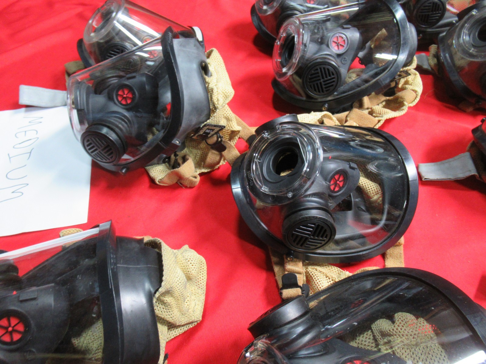 SCOTT AV-3000 HT MASK w/KEVLAR NETTING SMALL MEDIUM LARGE Firefighter SCBA AIR