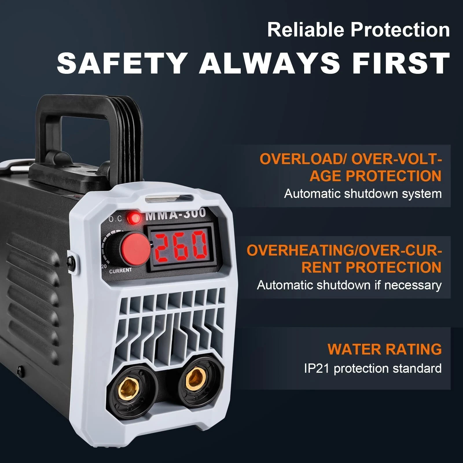 BetyBedy Stick Welder, Portable Mini Welding Machine, 110V MMA-300Amp Welder Mac
