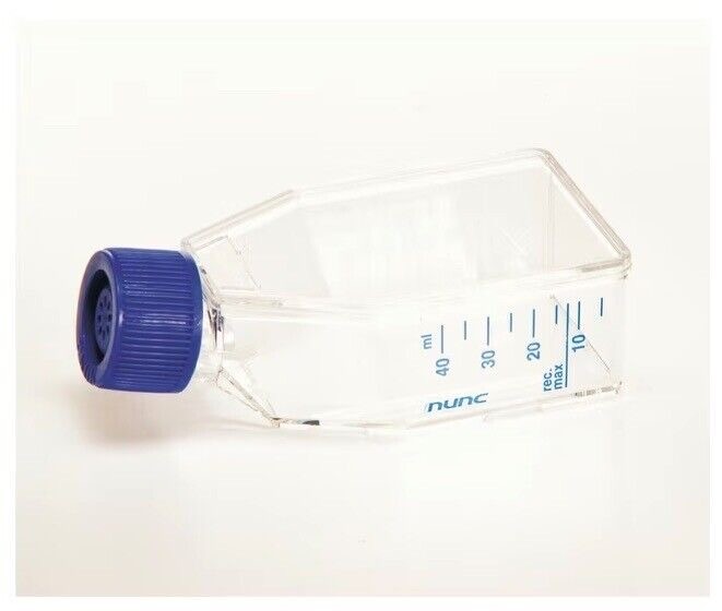 (200/Cs) THERMO NUNC 40mL Nunclon Delta EasYFlask Cell Culture Treated Flasks