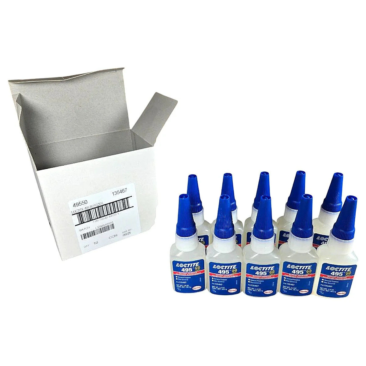 Loctite 495 135467 1 oz General Purpose Instant Adhesive PK10