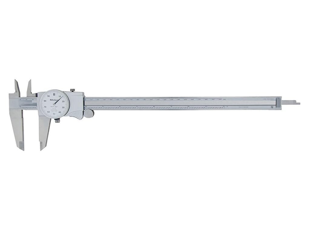 Mitutoyo Dial Caliper 0-12 in 505-746 w/ Calibration Certificate