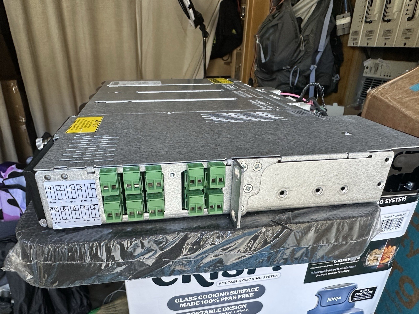 Flatpack S FPSF65I-ANS-VC 48V Basic 1U No LVBD+Controller+(2) 48/1000 HE