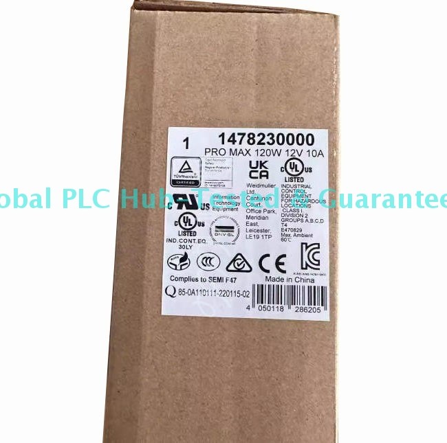 1478230000 NEW Weidmuller PRO MAX 120W 12V 10A Switch Power Supply 1478230000