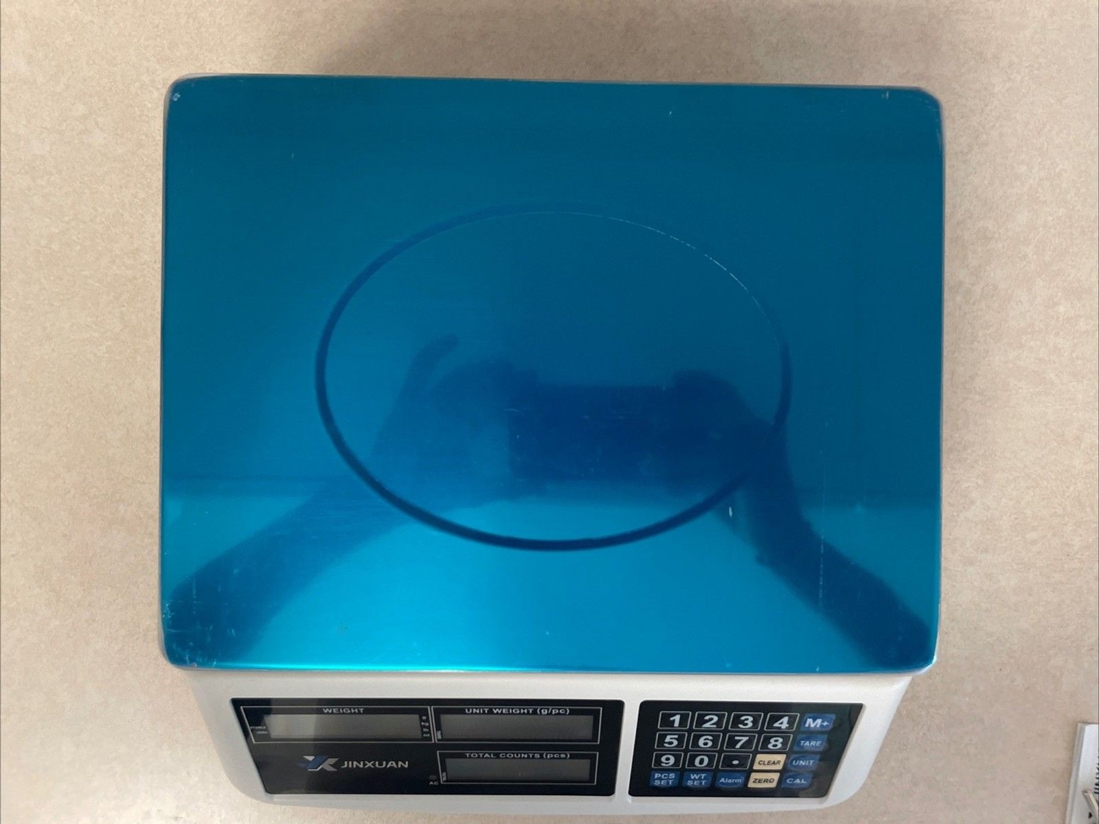 Industrial Counting Scale 30kg/66lb x 0.1g Precision Bench Counter Scale
