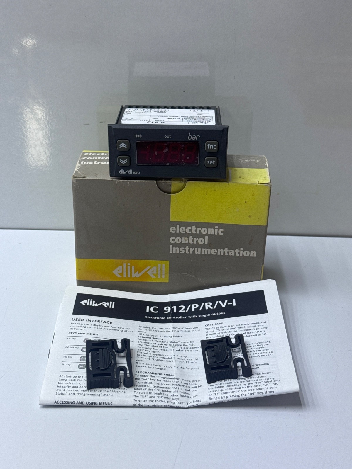 Eliwell IC 912/P BAR V-I IP11I00TRD300 Electronic Controller