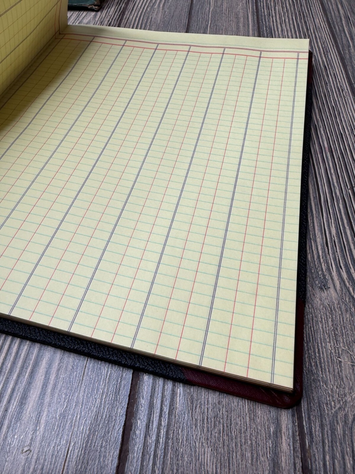 Vtg Standard Blank Books No. 1602 Ledger By Boorum & Pease Co. 150 Pages