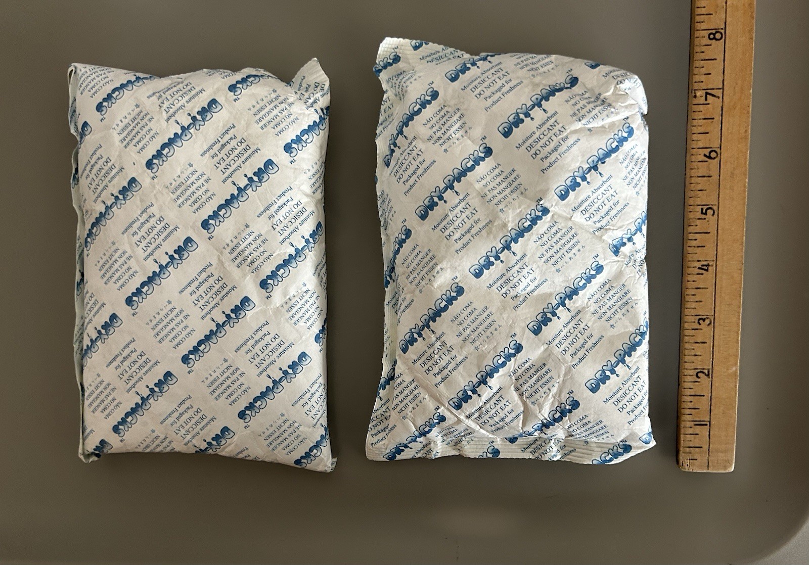 Dry-Packs 2x 500 grams big XL bags rechargeable moisture absorbers for car safe