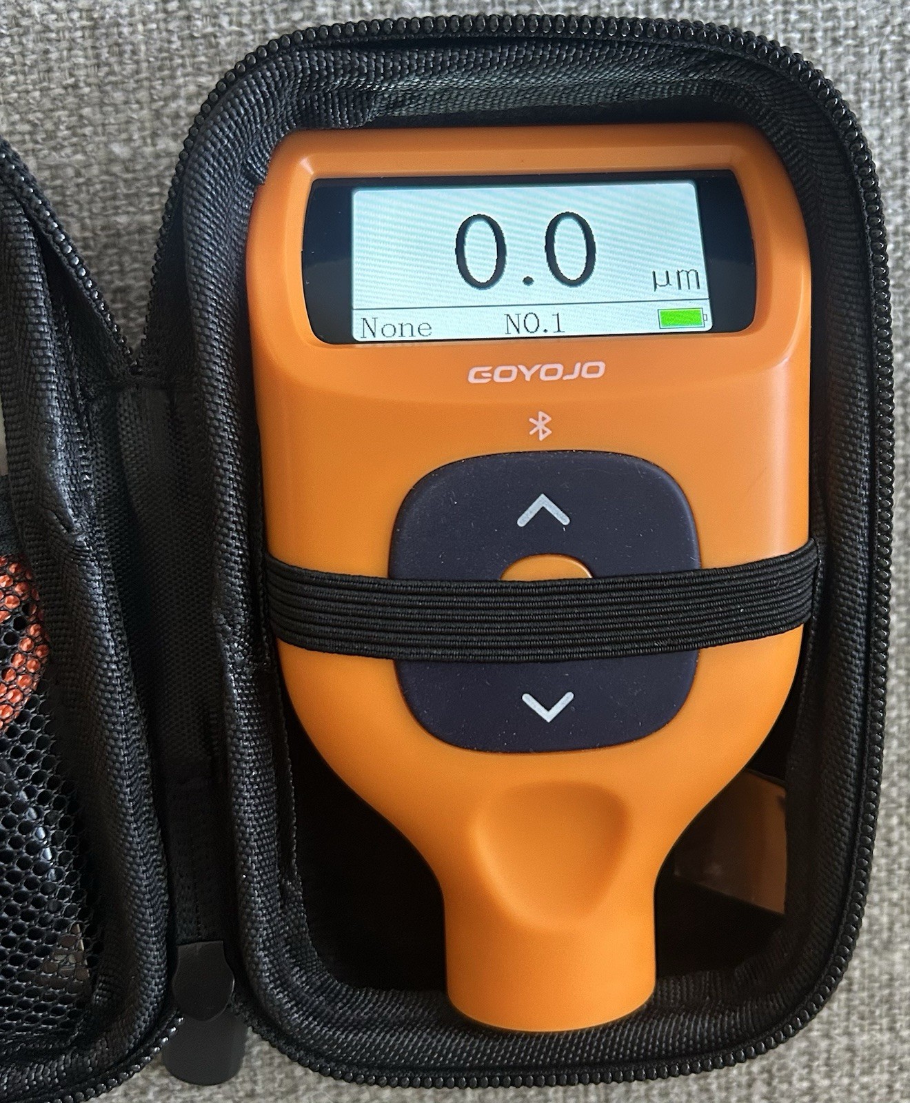 GOYOJO GMT-CTG-2 Digital Coating Thickness Gauge Paint Meter Bluetooth Open Box