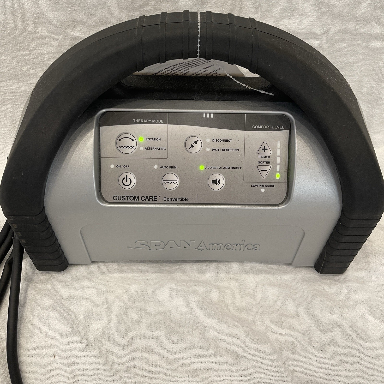 Span America 6500 Custom Care Convertible Mattress Control Unit UNTESTED