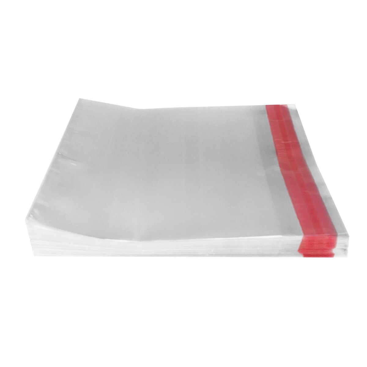 UOFFICE Clear Resealable Cellophane Bags, 5.1″ x 5.1″ 1.2 Mil
