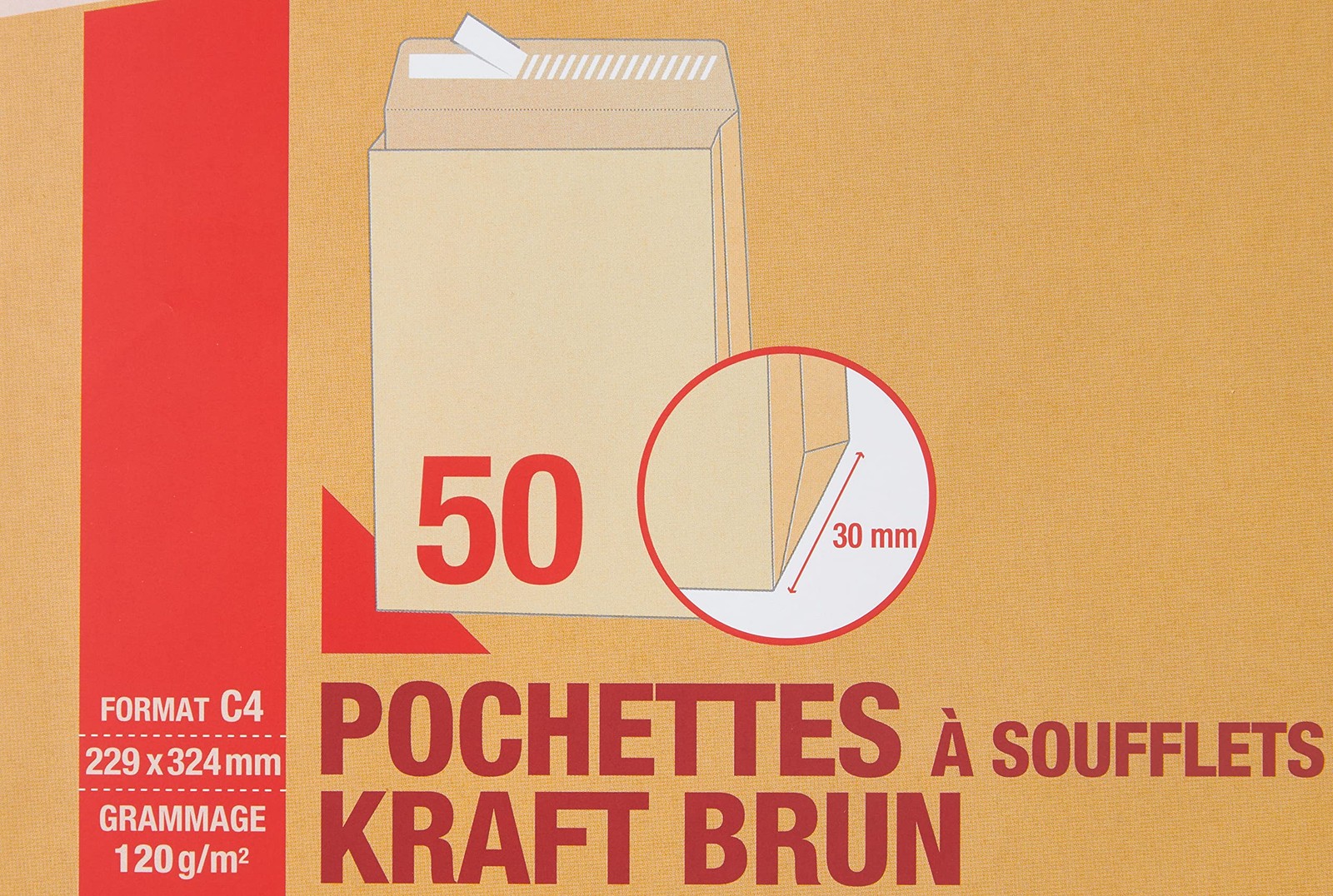 39625 Folding Mailers, C4, 229 x 324mm, Weight 120g