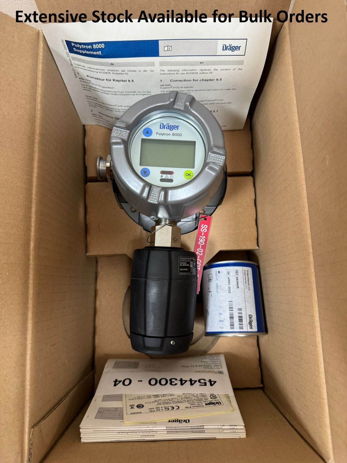 Drager / Gas Detector / Polytron 8100 / 8344403 / 6812675